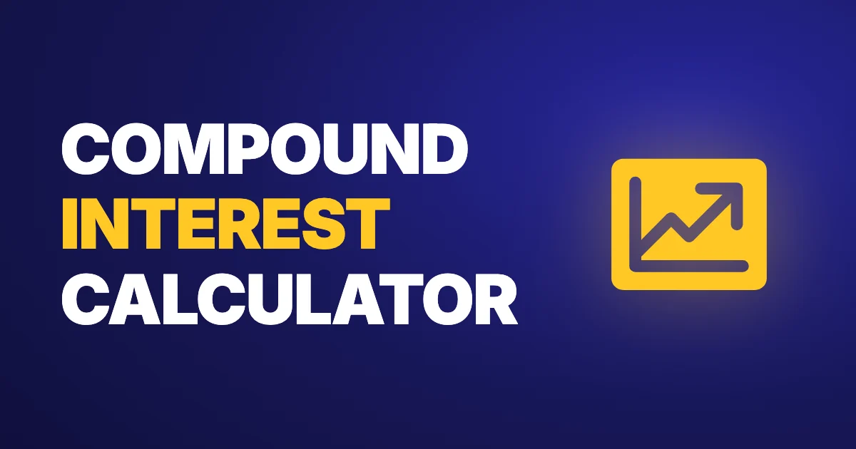 Compound interest calculator